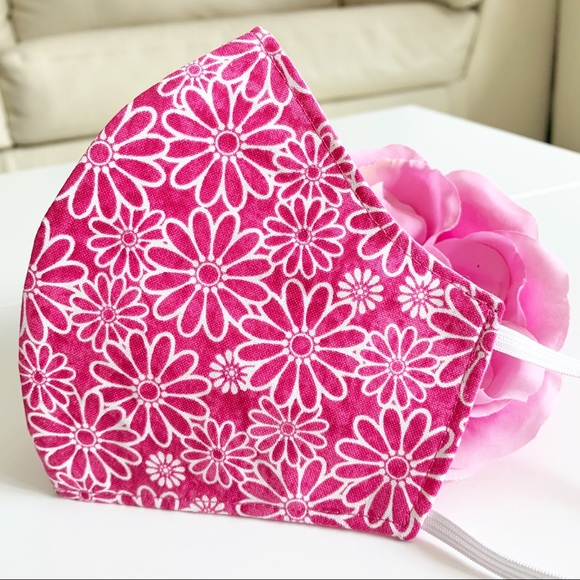 2/$20 Triple Layer Handmade Face Mask - Picture 1 of 5